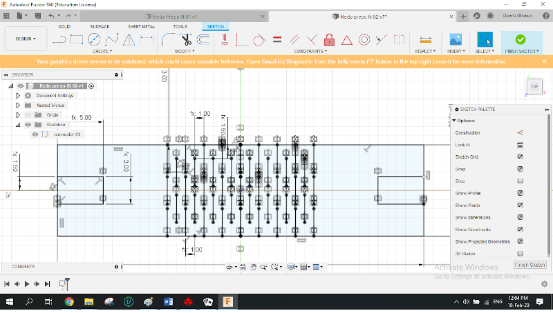 Fusion flexible connector trial 01